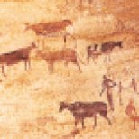 Pintura rupestre de Tassili
